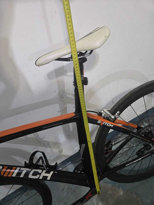 Bicicleta cursiera semicursa full carbon/roti Switch cu  Sram Red M/54 11-34T 6.1 KG