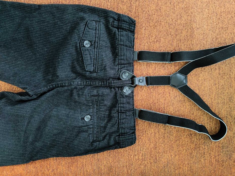 Детски панталон с тиранти 116 размер