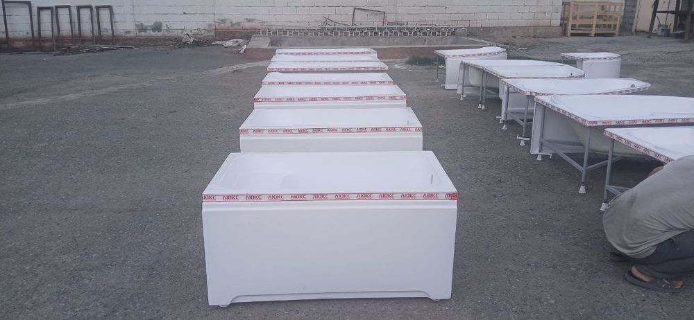 Душовой кабина ва ванна сантехник махсулотлар ишлаб чкарамиз завод мчж