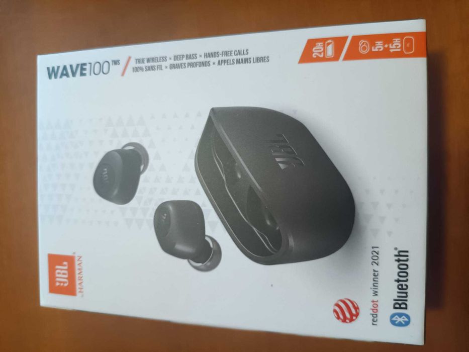 JBL Wave 100 TWS Bluetooth Red Dot Award Winner 2021