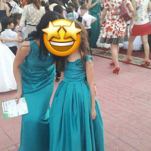 Платья вечерние парные (Мама+Дочка)