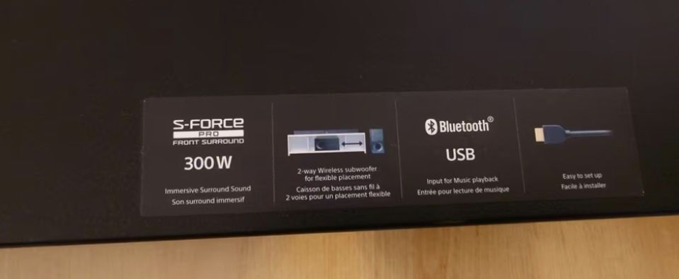 Саундбар Sony HT-CT290 със субуфер