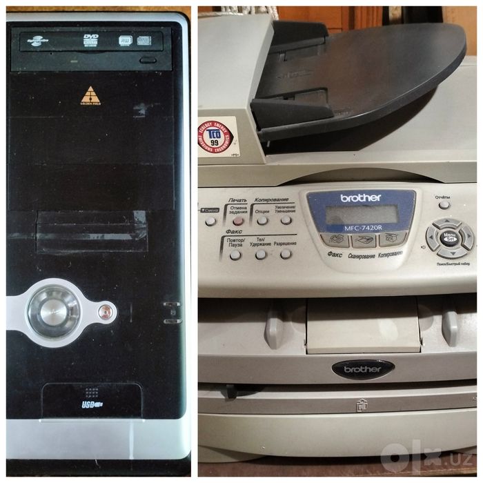 Принтер Brother MFC - 740R,, корпус на запчасти