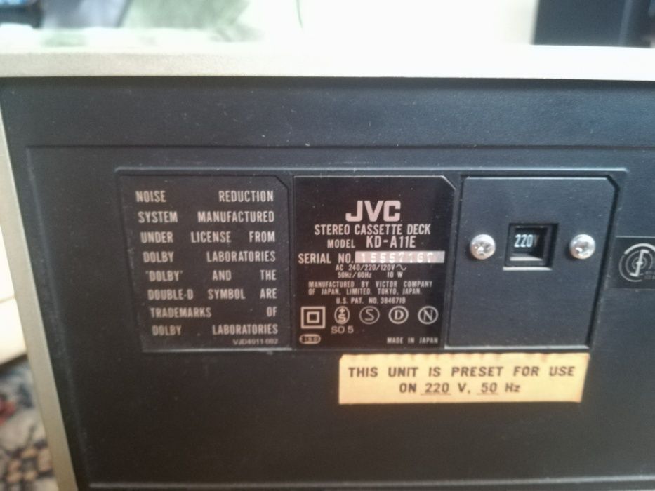 Дек jvc в много добро състояние