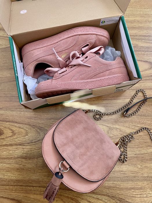 Кубинки ZARA и Кецове PUMA с подарък чантичка