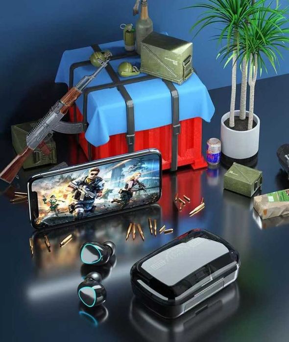 Безжични bluetooth слушалки с LED цифров дисплей