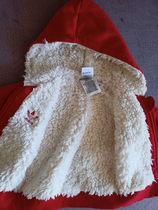 Анцуг анорак боди ръкавици adidas за момче 68/80 см