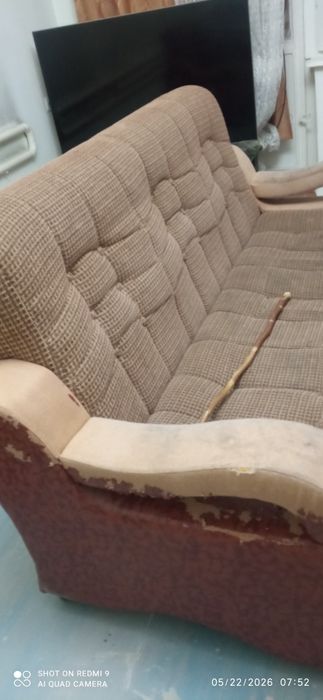 Kalayaska hadanak kachilya prentir divan 3talik samakat ventilyator
