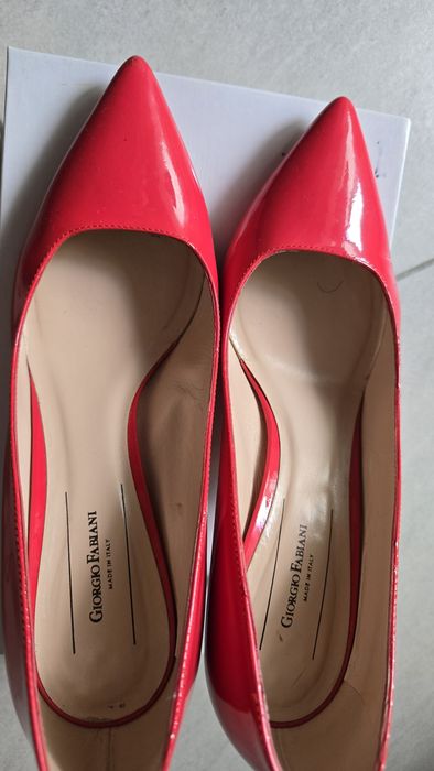 Pantofi piele fucsia