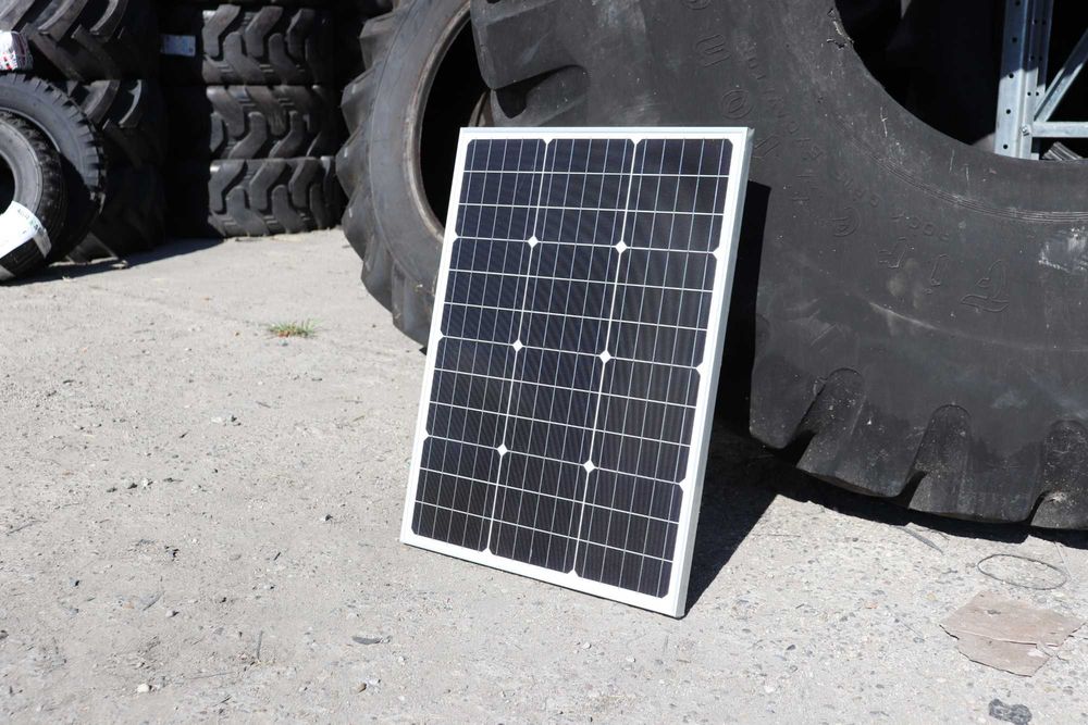Panou Solar 50W Nou + Regulator Tensiune pentru Rulota