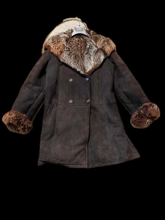Haină de blană de lamă ARMA leather 100% *CA NOUĂ!*