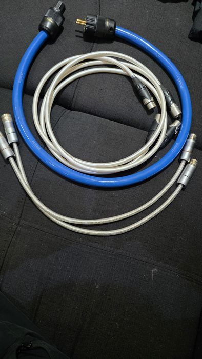 Pachet cablu alimentare + XLR 50 cm +XLR 1.5m