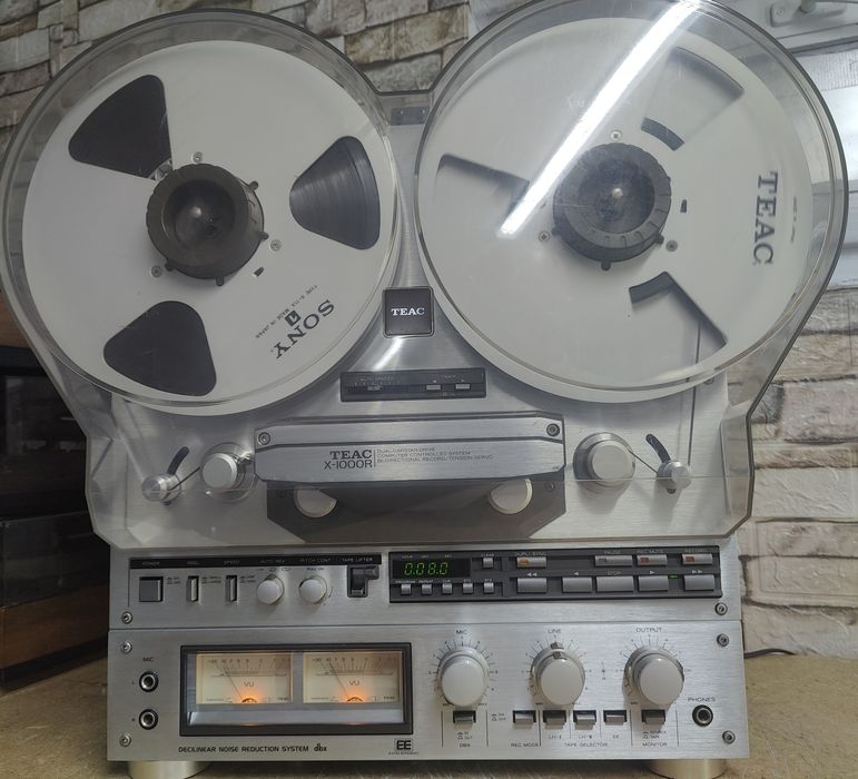 Teac X-1000R +original dust cover