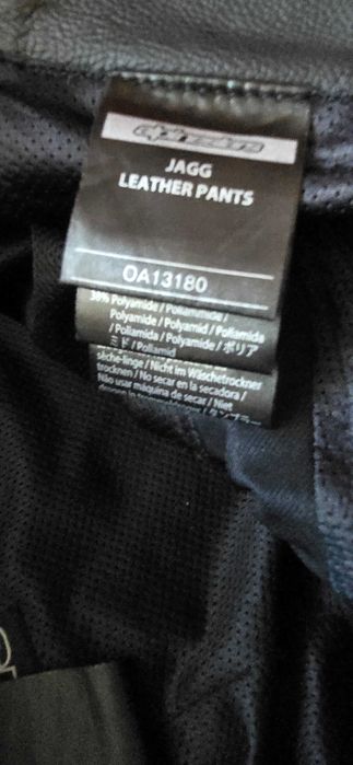 Кожен панталон Alpinestars JAGG