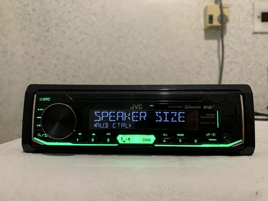 Авто радио JVC Bluetooth