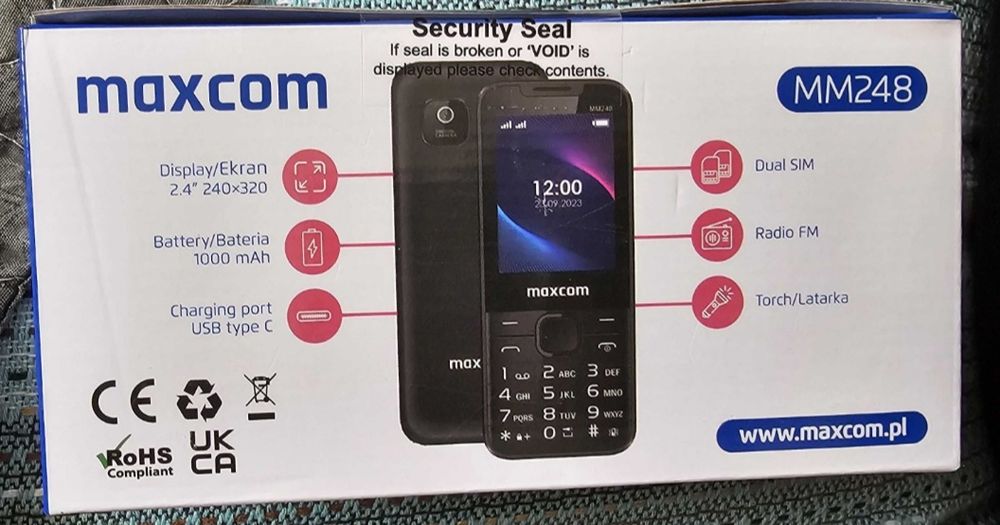 Telefon cu butoane Maxcom 248