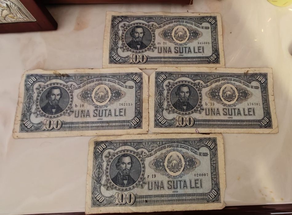 Vând bancnota de 100 lei, 1952