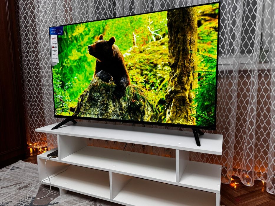 Новый smart tv с голосовым управлением большой экран 127 см