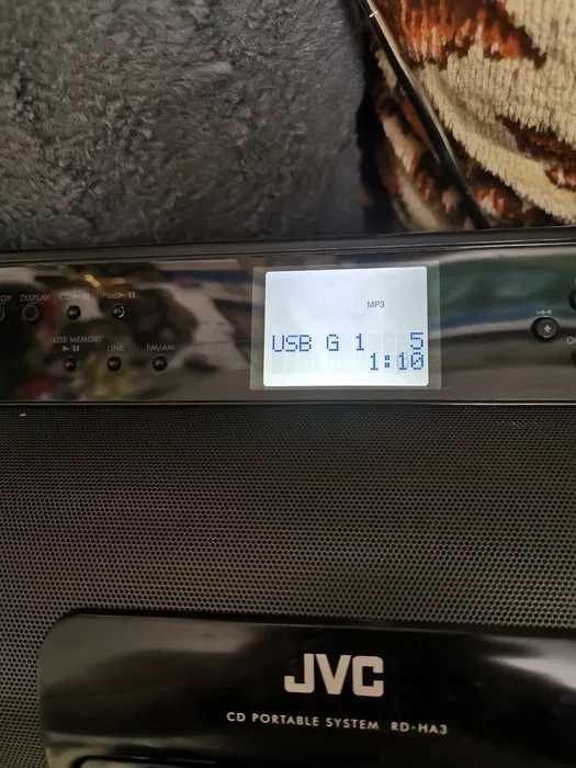 Boxă JVC Cd Mp3 Portabile sistem RD-HA3B
