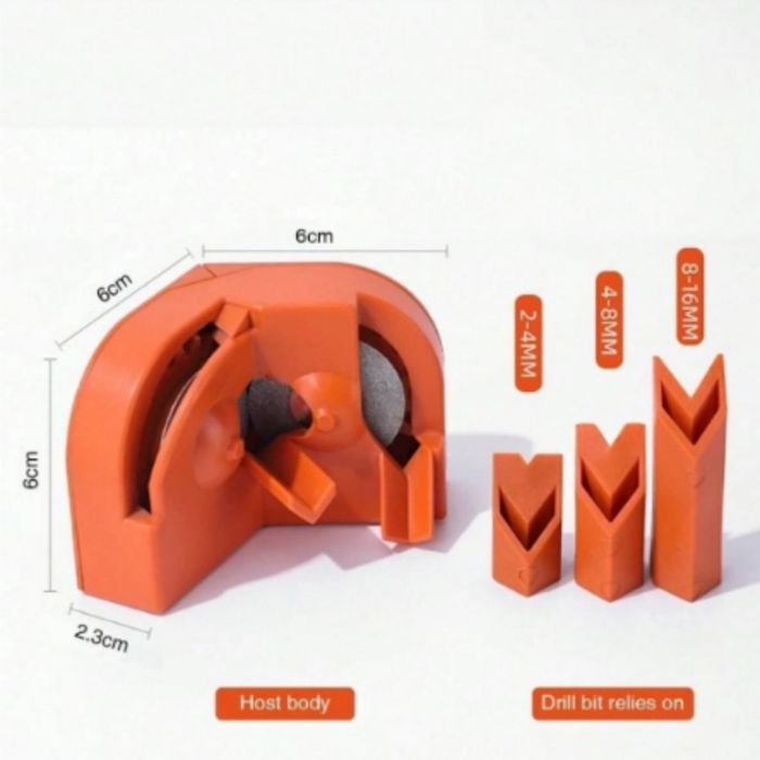Компактно точило за свредла – възстановява остротата бързо и лесно
