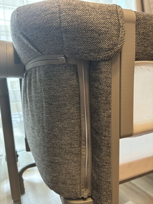 Бебешка кошара Chicco - Next 2 Me, Next to me Magic Evo, тъмносива