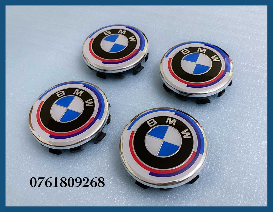 Set 4 capace 56mm model aniversar jante aliaj BMW seria 1 2 3 4 5 6 7 X1 X3 X5 X6