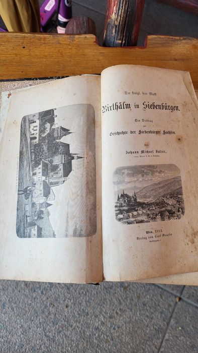 Carte veche 1881 Johann Michael Salzer