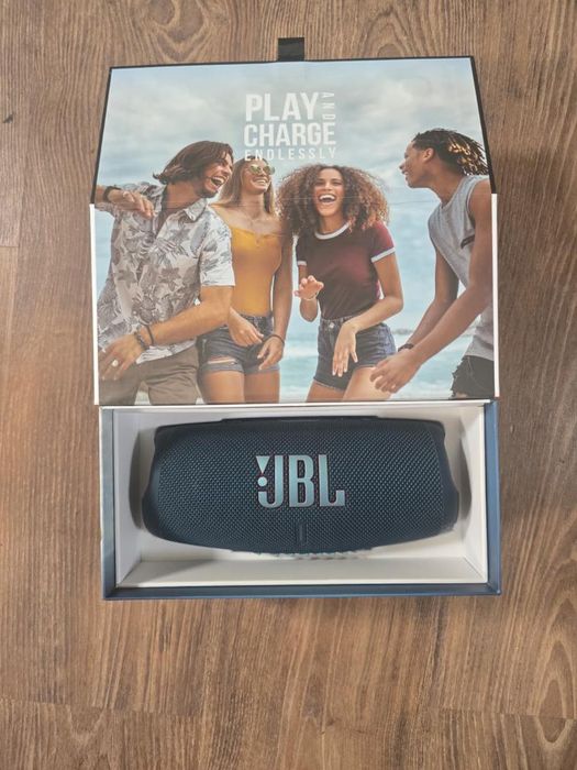 Boxa portabila JBL Charge 5, Bluetooth, Pro Sound, Negru -P-