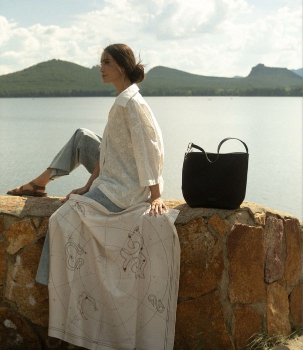 Шелк платок большой размер