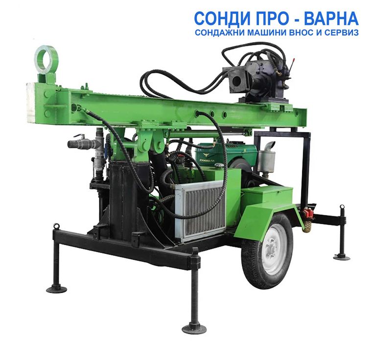 Ново Сондажно ремарке Car-200EC до 200 метра /сонда за вода/