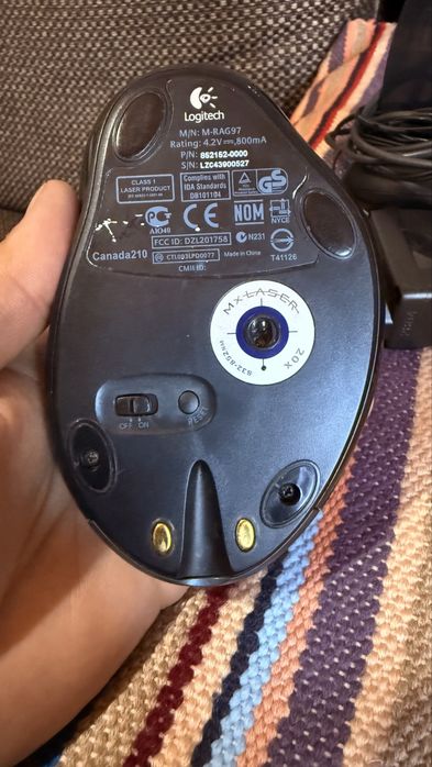 Mouse Logitech M-RAG97