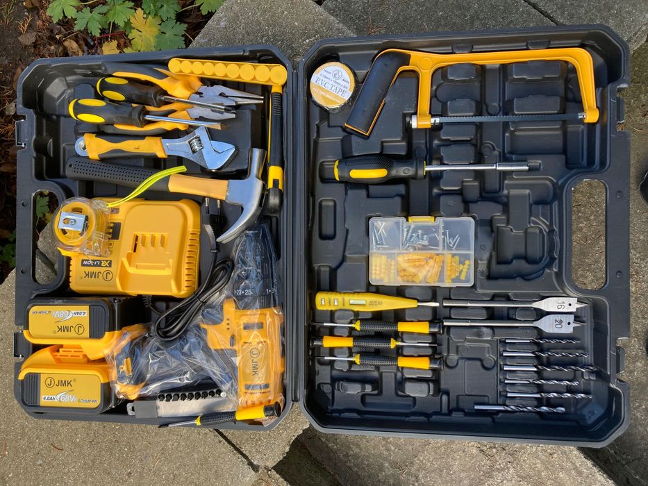 Винтовет с много части в куфар