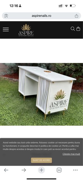 Închirie posturi  pentru manichiua/pedichiura