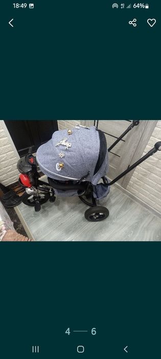 Велосипед коляска