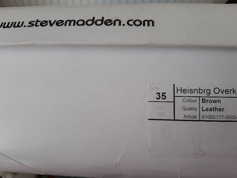 Geox/ Stive Madden №35 ботуши