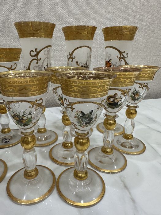 Бокалы охота богемия