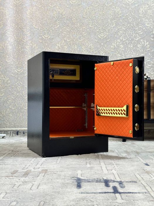 Elektron seyf Ultecore | Kod+kalit | Signalizatsiya | Uy va ofis uchun