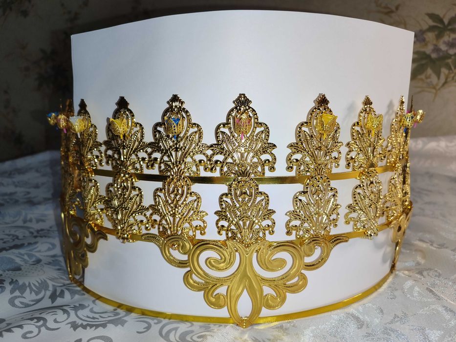 Изготовление короны (бижутерии) из тонкого металла по Вашему желанию