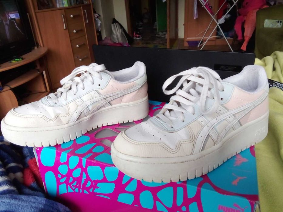 маратонки  асикс 39/asics puma 38/баскетболни кецове Lakers 38,5 и oще