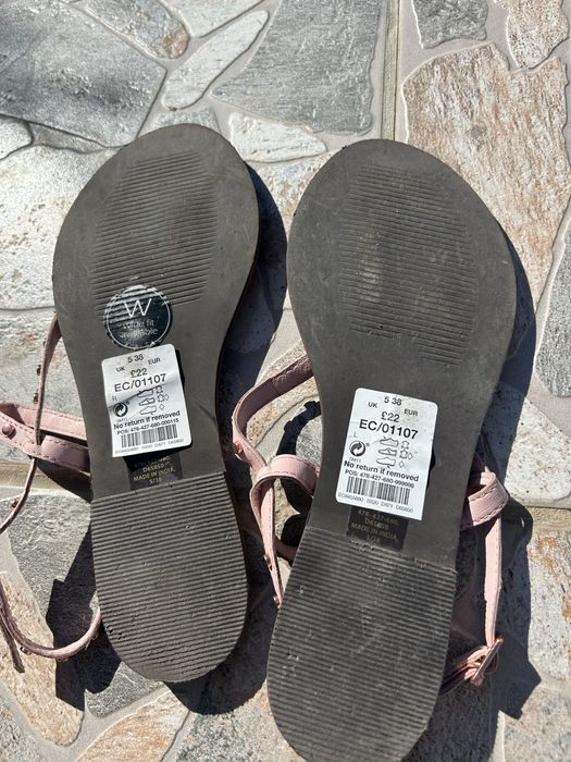 Сандали next естествена кожа