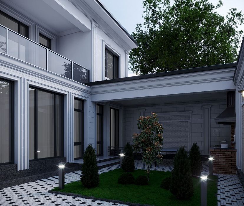 Do'rmon qadirlik turkmaxallada evro kottedj sotiladi, 3 sotix