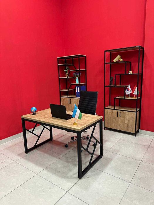 Компьютерный стол в стиле лофт , рабочий стол, письменный стол