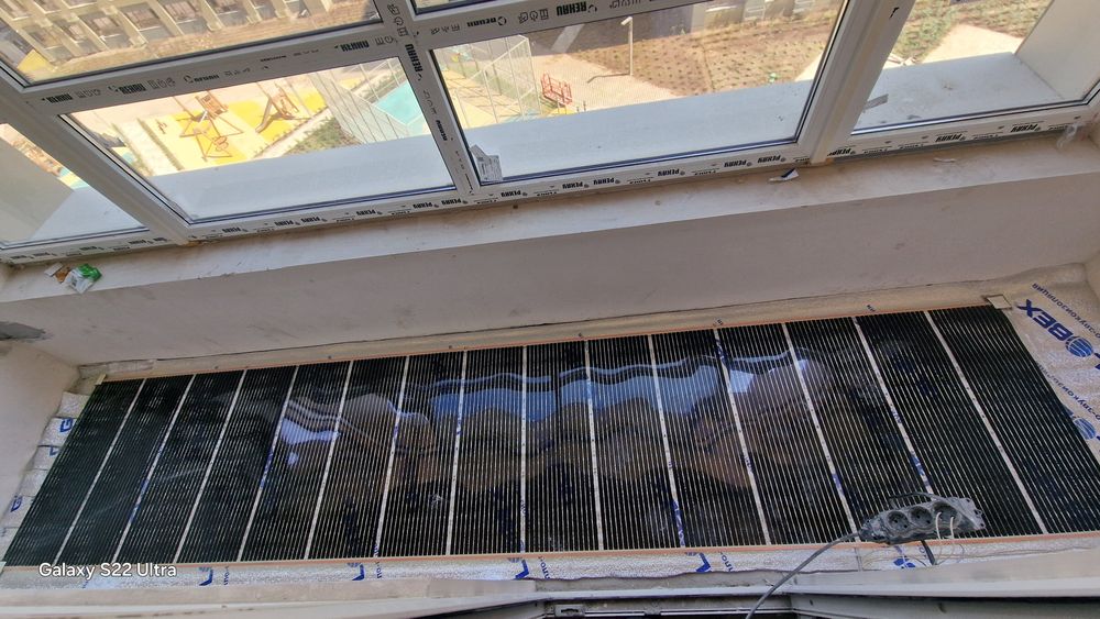 Электрически теплый пол