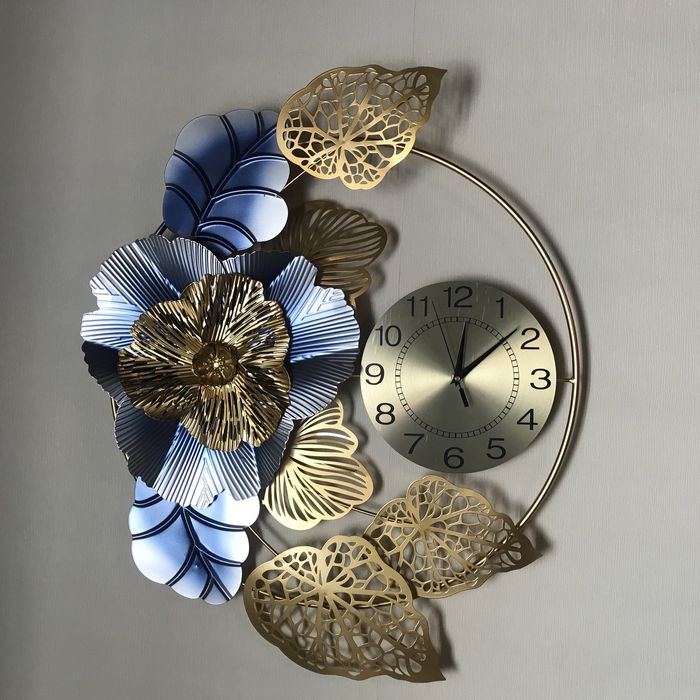 Часы настенные интерьерные металл