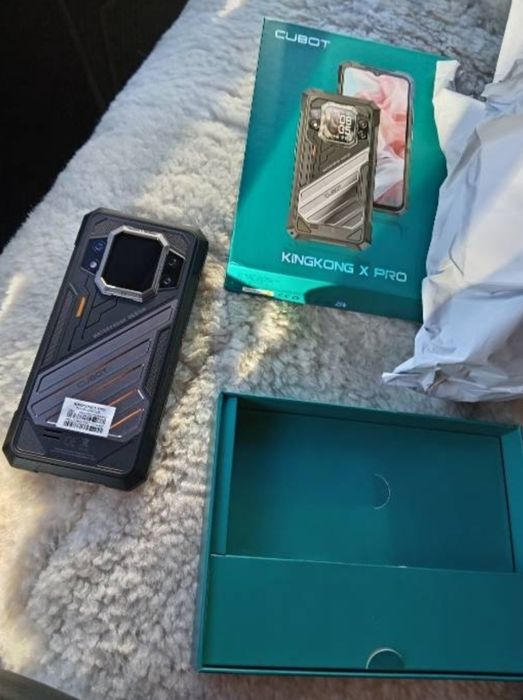 Продам телефон. Cubot King Kong X Pro. 24 Гб/ 256 Гб чёрный.