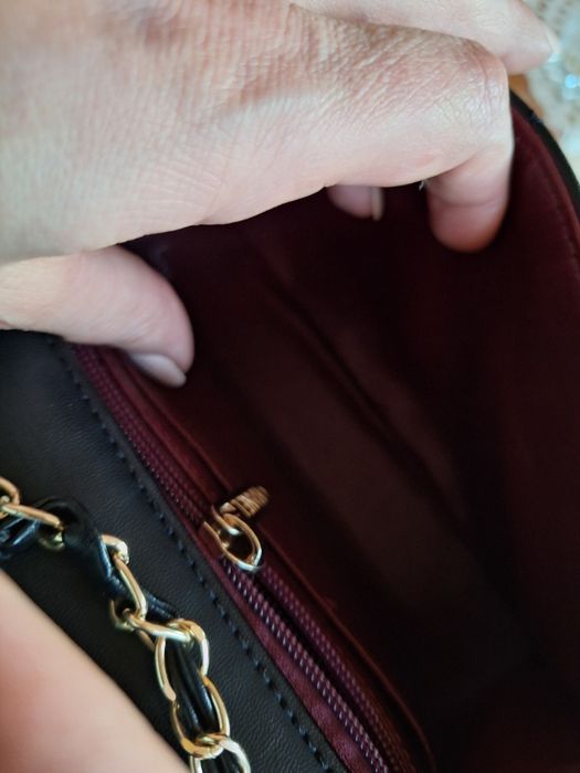 Дамска чанта естествена кожа