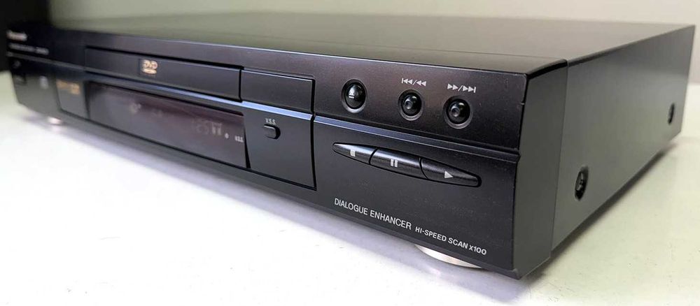RARITATE Panasonic DVD-RV20 Gold Edit Japan Audiophile pt Amplificator