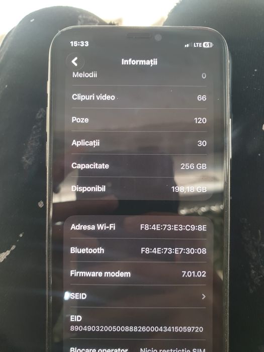 Vand iphone 11 pro 256Gb