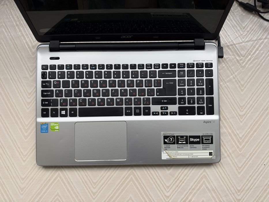 Лаптоп Acer Aspire V – Intel Core i5, 8GB RAM, SSD 256GB, NVIDIA GeForce 840M