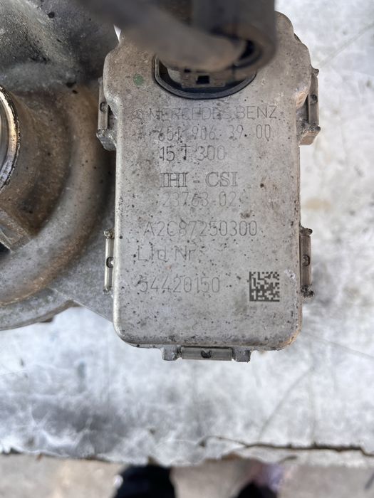 Turbo Mercedes E-class W212 Facelift 2016 om651 220CDI / Турбо